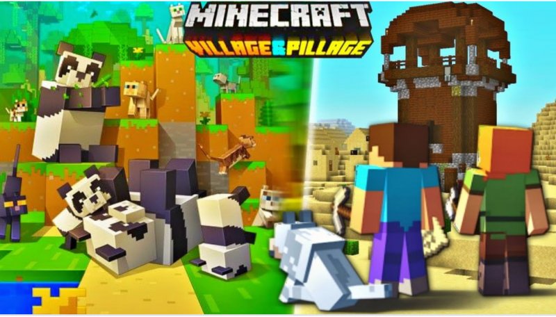 Minecraft Köylü & Yağmacı Güncellemesi